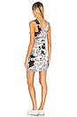 view 3 of 3 Mumford Tank Mini Dress in Black & Grey Tie Dye