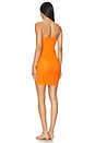 view 3 of 3 Krueger Sweetheart Tube Dress in Birkin Orange