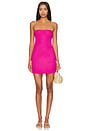 view 1 of 3 Kreuger Sweetheart Tube Dress in Bright Pink