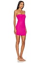 view 2 of 3 Kreuger Sweetheart Tube Dress in Bright Pink