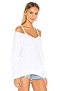 view 2 of 4 Swanson V-Neck Top in White