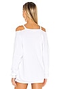 view 3 of 4 Swanson V-Neck Top in White