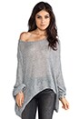 view 1 of 6 Kurt Oversized Sweater in Grey