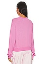 view 3 of 4 Exon Crop Pullover Sweatshirt in Party Pink