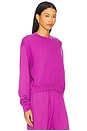 view 2 of 4 Exon Crew Neck Pullover in Berry Burst