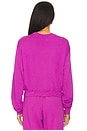 view 3 of 4 Exon Crew Neck Pullover in Berry Burst