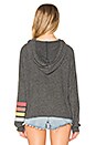 view 3 of 4 Delaney Cropped Hoodie in Black