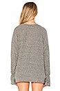 view 3 of 5 Brecken Bell Sleeve Sweater in Heather Gray