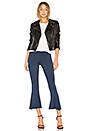 view 4 of 4 PANTALON FLARE HARLAND in Denim Night