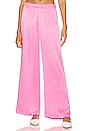 view 1 of 4 Mabel Wide Leg Pant in Neon Pink