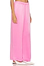 view 2 of 4 Mabel Wide Leg Pant in Neon Pink