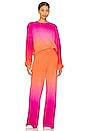 view 4 of 4 Theoden Wide Leg Pant in Sunset Sorbet