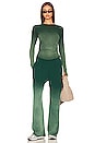 view 4 of 4 Theoden Wide Leg Pant in Vintage Emerald
