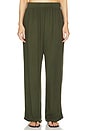 view 1 of 4 Mabel Wide Leg Pant in Army