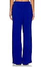 view 4 of 6 Mabel Wide Leg Pant W/ Side Pocket in Sapphire
