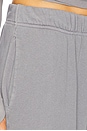 view 6 of 6 Mabel Wide Leg Pant With Side Pocket in Pewter Ombre