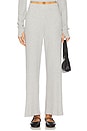 view 1 of 6 Theoden Wide Leg Pant in Heather Grey