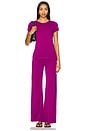 view 5 of 6 Derby Wide Leg Pant in Berry Burst
