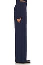 view 3 of 6 Vox Pleated Pant in Astral Navy