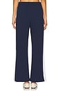 view 4 of 6 Lux Wide Leg Pant in Astral Navy