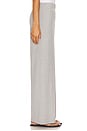 view 3 of 6 Zuri Wide Leg Pant in Heather Grey