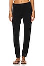 view 1 of 6 Ona High Waisted Sweatpant in Black