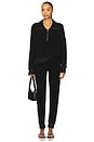 view 5 of 6 Ona High Waisted Sweatpant in Black