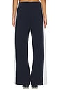 view 4 of 6 Lux Track Pant in Navy & Milk