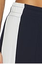 view 6 of 6 Lux Track Pant in Navy & Milk