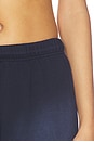 view 6 of 6 George Boyfriend Sweatpant in Bleached Navy
