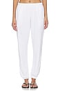view 1 of 6 Viper Sweatpant With Side Pocket in White