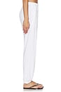 view 3 of 6 Viper Sweatpant With Side Pocket in White