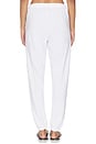 view 4 of 6 Viper Sweatpant With Side Pocket in White