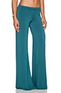 view 2 of 3 Derby Wide Leg Pant in Dark Turquoise
