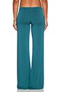 view 3 of 3 Derby Wide Leg Pant in Dark Turquoise