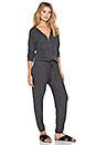 view 2 of 3 Fargo Zip Up Jumpsuit in Black