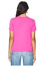 view 3 of 4 Darth Perfect Fitted Crew Neck Tee in Bright Pink