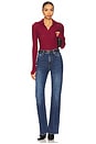 view 4 of 4 Jove Long Sleeve Half Zip Top in Berry Wine