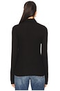 view 3 of 4 Cade Long Sleeve Turtleneck Top in Black