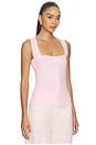 view 2 of 4 x REVOLVE Bosco Snap Front Tank in Baby Pink