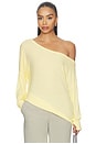 view 1 of 4 TOP ÉPAULES DÉNUDÉES KRISTOPHER in Butter Yellow