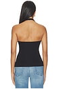view 3 of 4 Mills Halter Top Double in Black
