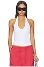 view 1 of 4 Mills Halter Top Double in White