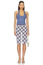 view 5 of 4 Mills Halter Top in Blue Lilac