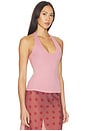 view 2 of 4 Mills Halter Top in Rose Dust