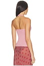view 3 of 4 Mills Halter Top in Rose Dust