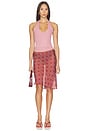 view 4 of 4 Mills Halter Top in Rose Dust