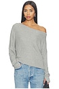 view 1 of 5 TOP HOMBRO ABIERTO KRISTOPHER in Heather Grey