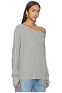 view 2 of 5 TOP HOMBRO ABIERTO KRISTOPHER in Heather Grey