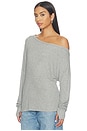 view 4 of 5 TOP HOMBRO ABIERTO KRISTOPHER in Heather Grey